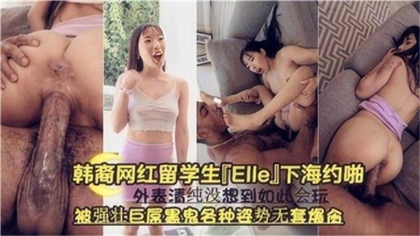 韩裔网红留学生下海约炮遭黑人巨根狂插，多体位无套爆操高潮连连！ 海报