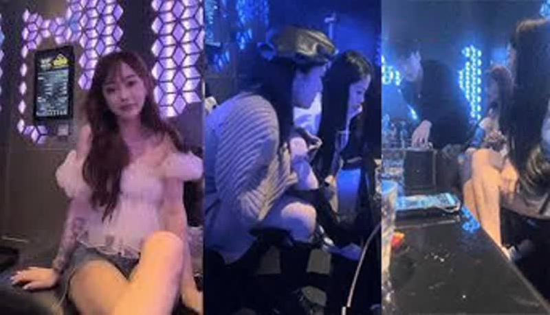 密码房凌晨KTV极品女神场4女三男高颜值群P盛宴收藏佳品 海报