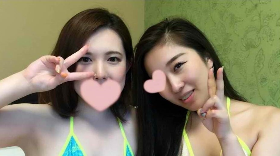 Heydouga -PPV マリ ユリア – 【個人撮影】マリ&ユリア 水著美女2人とお酒の勢いで生ハメ！中出し！ 海报