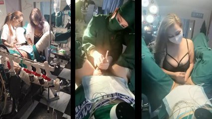 深圳長海男科爆乳美艳医师诊疗室调教 强制高潮 肛交开发 骑乘位实战中出亲自示范 海报
